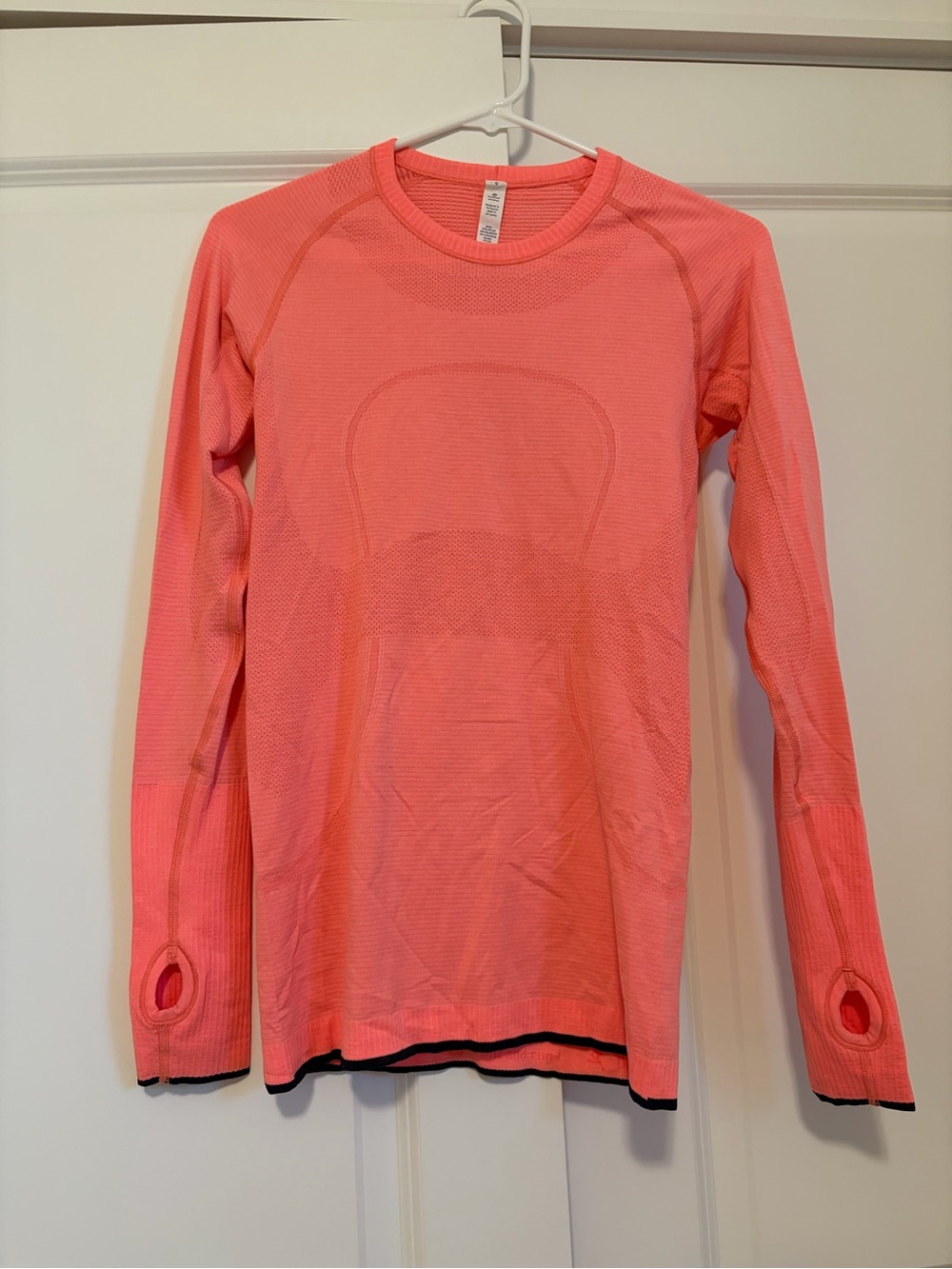 lululemon athletica Coral Long-Sleeve Seamless Top